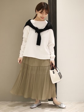 anzuさん（レディース・158cm）の春コーディネート