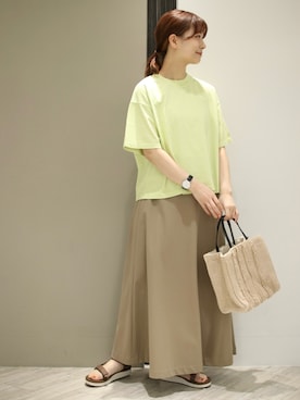 anzuさん（レディース・158cm）の春コーディネート