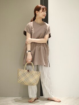 anzuさん（レディース・158cm）の春コーディネート