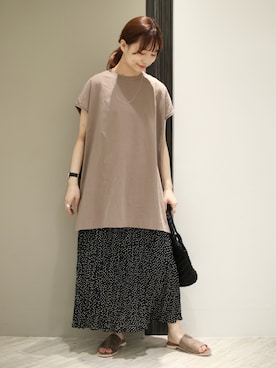 anzuさん（レディース・158cm）の春コーディネート