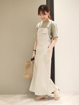 「RODE SKO」｜anzuさん（レディース・158cm）の夏コーディネート