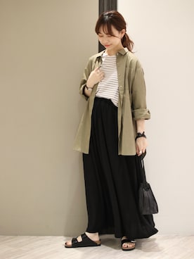 anzuさん（レディース・158cm）の夏コーディネート