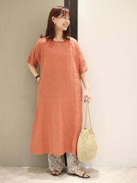 anzuさん（レディース・158cm）の夏コーディネート