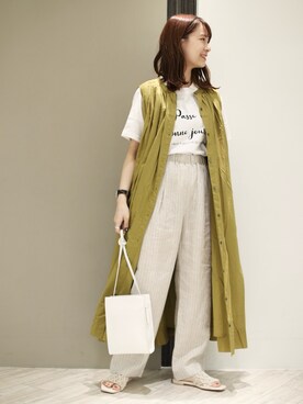 anzuさん（レディース・158cm）の夏コーディネート