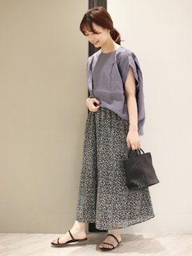 anzuさん（レディース・158cm）の夏コーディネート