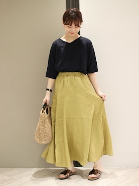 anzuさん（レディース・158cm）の夏コーディネート