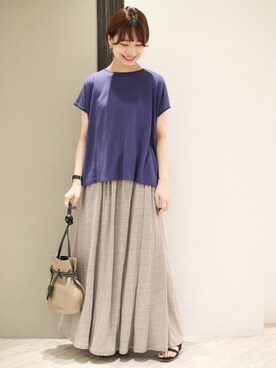 anzuさん（レディース・158cm）の夏コーディネート