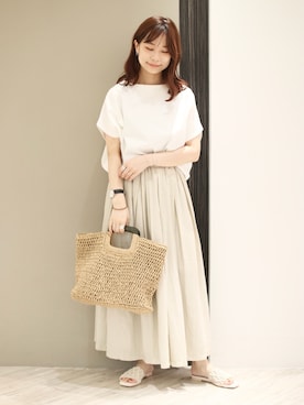 「COOLなこのコが仲間入り」｜anzuさん（レディース・158cm）の夏コーディネート