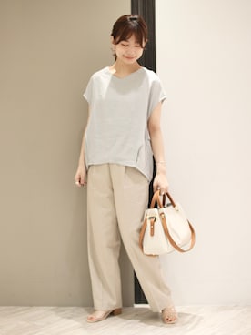 anzuさん（レディース・158cm）の夏コーディネート