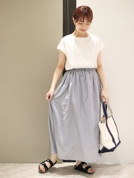 anzuさん（レディース・158cm）の夏コーディネート