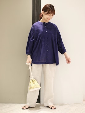 anzuさん（レディース・158cm）の夏コーディネート