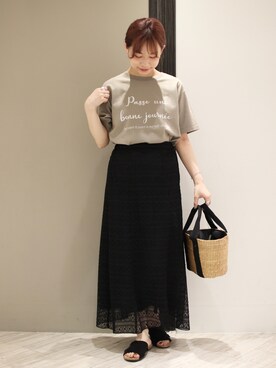 anzuさん（レディース・158cm）の夏コーディネート