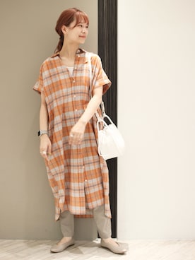 anzuさん（レディース・158cm）の夏コーディネート