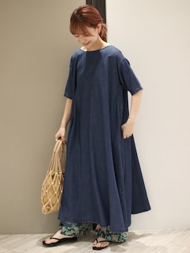 anzuさん（レディース・158cm）の夏コーディネート