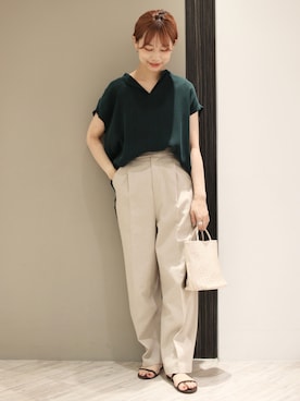 anzuさん（レディース・158cm）の夏コーディネート