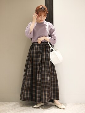 anzuさん（レディース・158cm）の夏コーディネート