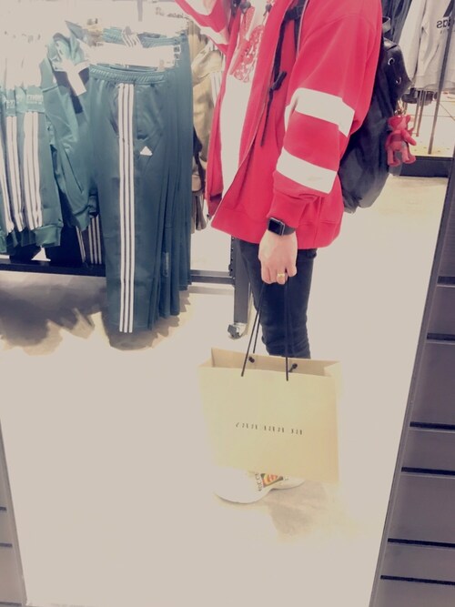 黒ちゃん Gucciのバックパック リュックを使ったコーディネート Wear