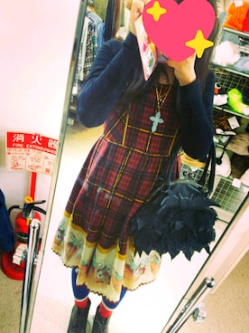「Neb aaran do（ネバアランド）のアイテム」を使った、erikaさん（レディース・157cm）の冬コーディネート