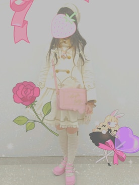 「Queen Bee（クイーンビー）のアイテム」を使った、erikaさん（レディース・157cm）の冬コーディネート