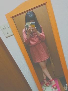 「ジム」｜「アイテム（シャツワンピース）」を使った、erikaさん（レディース・157cm）の春コーディネート