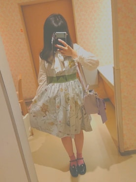 「みどり」｜「アイテム（ワンピース/ドレス）」を使った、erikaさん（レディース・157cm）の秋コーディネート