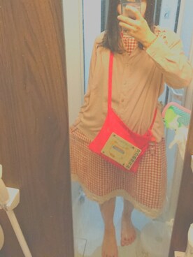 「文化屋雑貨店（ブンカヤザッカテン）のアイテム」を使った、erikaさん（レディース・157cm）の夏コーディネート