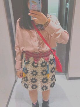 「ミックスコーデ」｜「アイテム（ブーツ）」を使った、erikaさん（レディース・157cm）の秋コーディネート