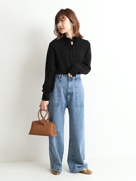 Yuriさん（レディース・159cm）の冬コーディネート