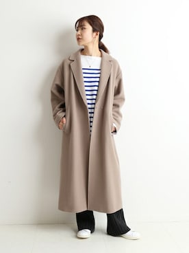 Yuriさん（レディース・159cm）の冬コーディネート