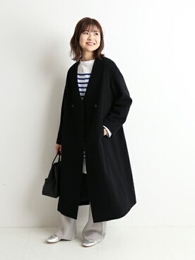 Yuriさん（レディース・159cm）の冬コーディネート