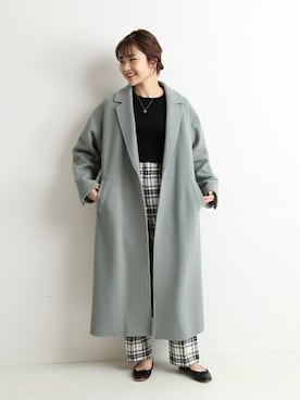 Yuriさん（レディース・159cm）の冬コーディネート