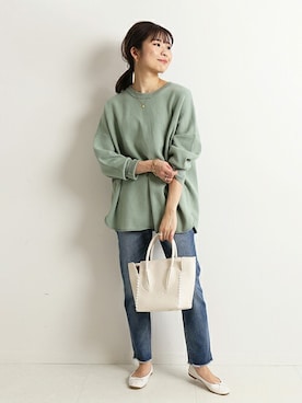 Yuriさん（レディース・159cm）の冬コーディネート