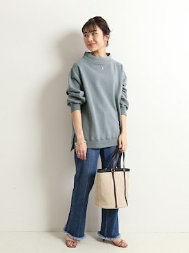 Yuriさん（レディース・159cm）の冬コーディネート