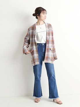 Yuriさん（レディース・159cm）の冬コーディネート