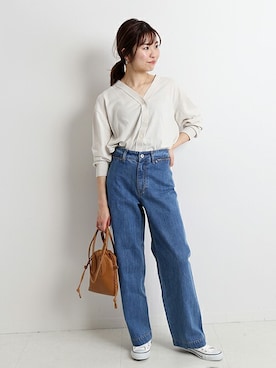 Yuriさん（レディース・159cm）の冬コーディネート