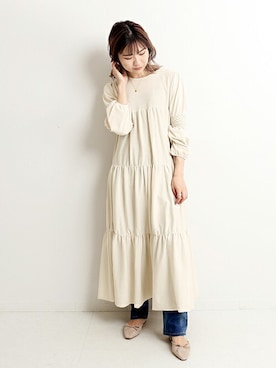 Yuriさん（レディース・159cm）の冬コーディネート