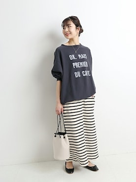 Yuriさん（レディース・159cm）の春コーディネート