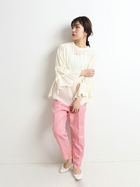 Yuriさん（レディース・159cm）の春コーディネート