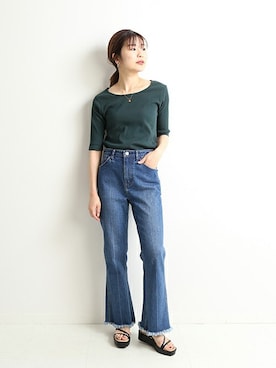 Yuriさん(レディース・159cm)の春コーディネート