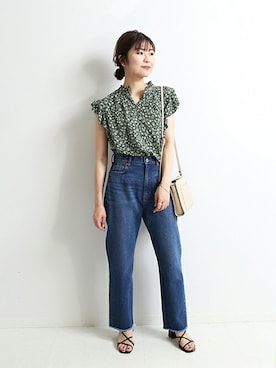 Yuriさん（レディース・159cm）の春コーディネート