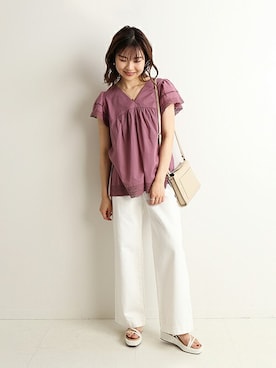 Yuriさん（レディース・159cm）の春コーディネート