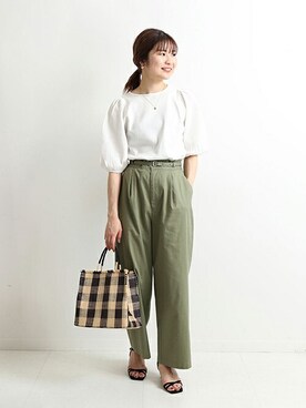 Yuriさん(レディース・159cm)の夏コーディネート