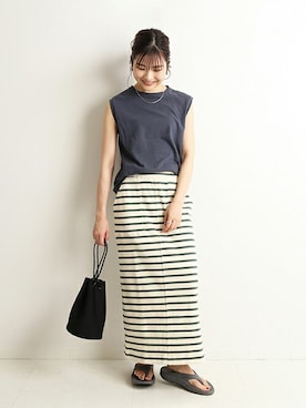 Yuriさん(レディース・159cm)の夏コーディネート