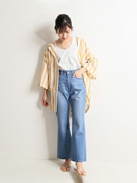 Yuriさん(レディース・159cm)の夏コーディネート