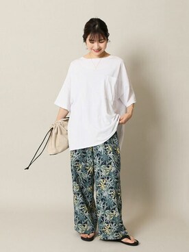 Yuriさん(レディース・159cm)の夏コーディネート