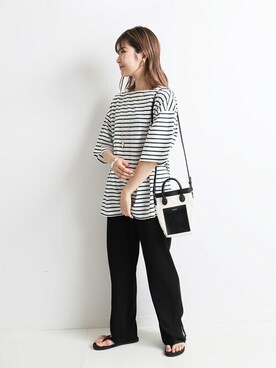 Yuriさん（レディース・159cm）の夏コーディネート