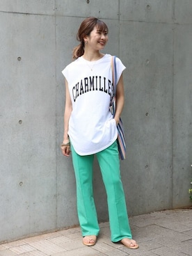 Yuriさん（レディース・159cm）の夏コーディネート