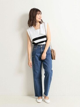 Yuriさん(レディース・159cm)の夏コーディネート