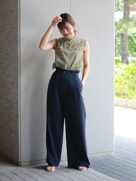 Yuriさん（レディース・159cm）の夏コーディネート