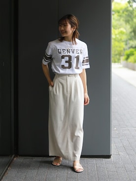 Yuriさん(レディース・159cm)の夏コーディネート